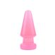 Велика анальна пробка Chisa Hi-Rubber Anal Delight Plug Pink 17 * 7 см , CH30736