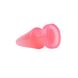 Большая анальная пробка Chisa Hi-Rubber Anal Delight Plug Pink , CH30736