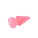 Велика анальна пробка Chisa Hi-Rubber Anal Delight Plug Pink 17 * 7 см , CH30736