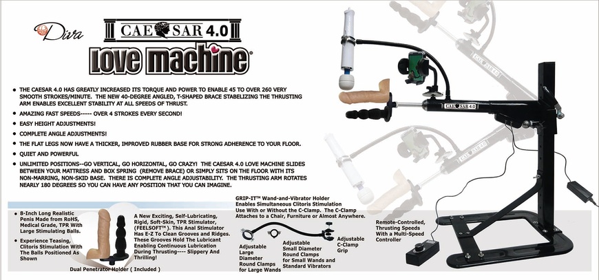 Секс-машина CAESAR 4.0 SEX MACHINE , T111748