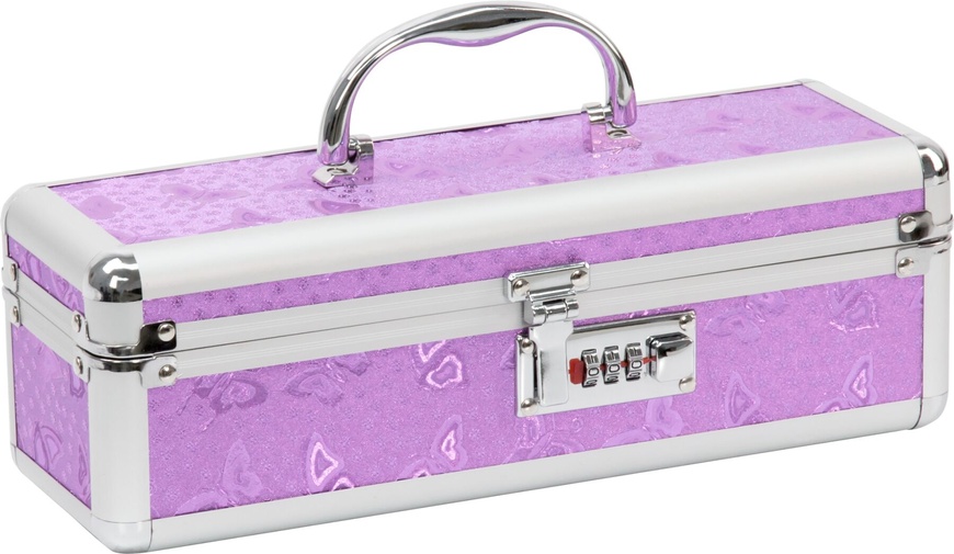 Кейс для зберігання секс-іграшок BMS Factory - The Toy Chest Lokable Vibrator Case Purple з кодовим Фіолетовий, SO5562 SO5562 фото