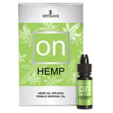 Возбуждающе капли для клитора Sensuva - ON for Her Hemp Infused Arousal Oil (5 мл) с маслом конопли SO3178 SO3178 фото