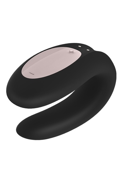 T360118 Вибромассажер для пар SATISFYER DOUBLE JOY BLACK , T360118