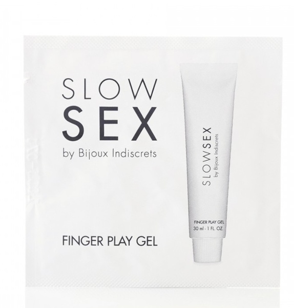 ПРОБНИК Гель для мастурбації FINGER PLAY Slow Sex by Bijoux Indiscrets , 0323 B/0423