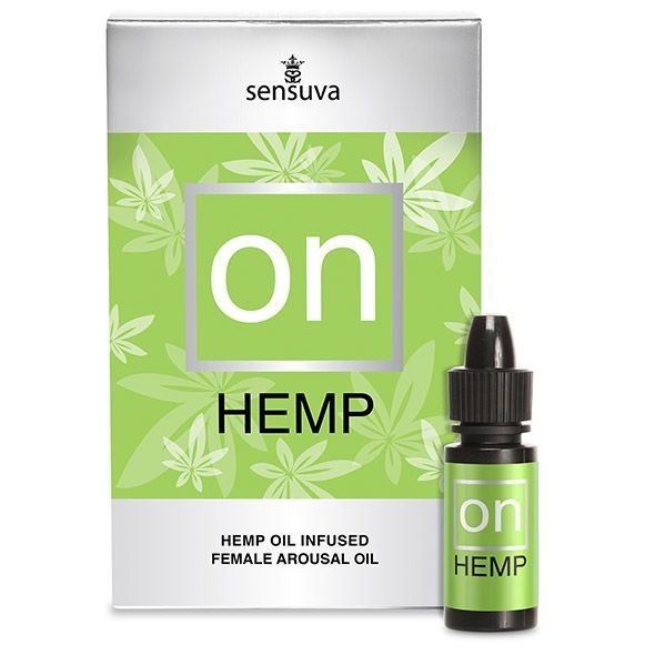 Возбуждающе капли для клитора Sensuva - ON for Her Hemp Infused Arousal Oil (5 мл) с маслом конопли SO3178 SO3178 фото