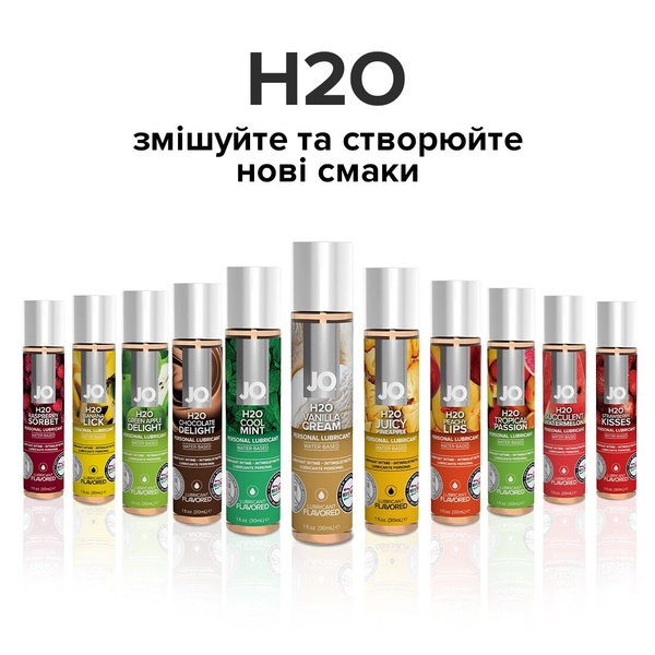 Смазка на водной основе System JO H2O — Vanilla Cream (120 мл) без сахара, растительный глицерин SO1778 SO1778 фото