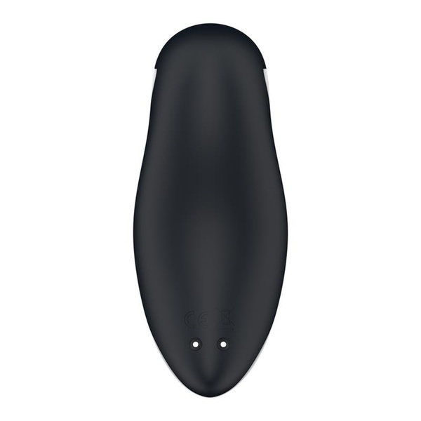 Вакуумный клиторальный стимулятор + вибрация SATISFYER ORCA WHITE , T360533