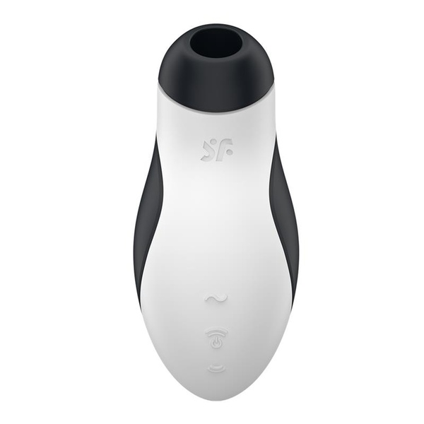 Вакуумный клиторальный стимулятор + вибрация SATISFYER ORCA WHITE , T360533