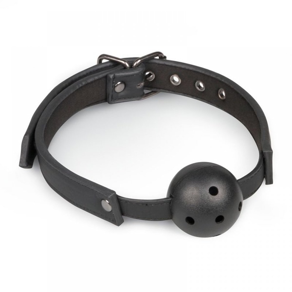 Кляп Ball Gag With PVC Ball - Black Easytoys , ET28266