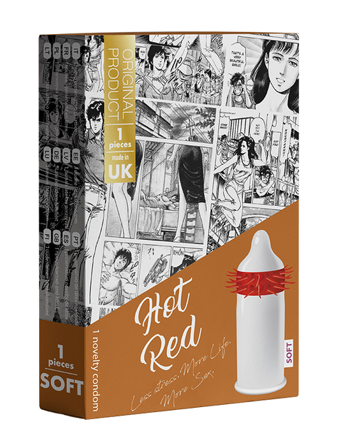 Презервативы EGZO Hot Red , 461108