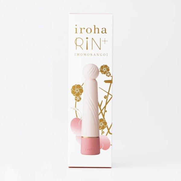 Вибратор для точки G Iroha Rin + Tenga, медицинский силикон, розовый , TN59970