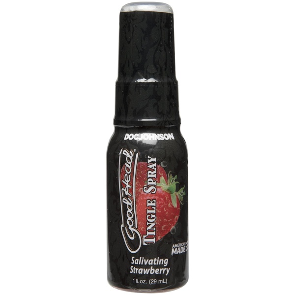 Спрей для минета Doc Johnson GoodHead Tingle Spray – Strawberry (29 мл) со стимулирующим эффектом SO3492 SO3492 фото