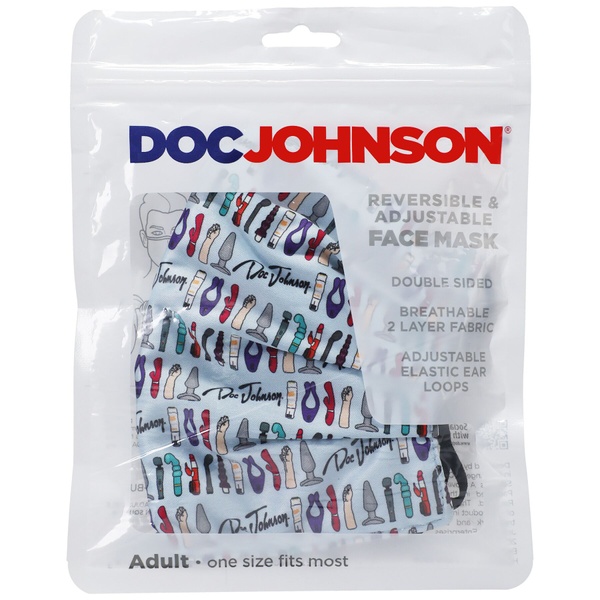 Гігієнічна маска Doc Johnson DJ Reversible and Adjustable face mask , SO6071 SO6071 фото