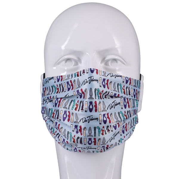 Гігієнічна маска Doc Johnson DJ Reversible and Adjustable face mask , SO6071 SO6071 фото