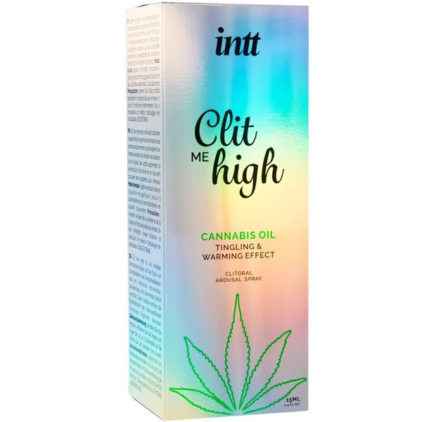 Збуджувальний гель для клітора Intt Clit Me On High Cannabis Oil 15 мл, сильна стимуляція , SO8394 SO8394 фото