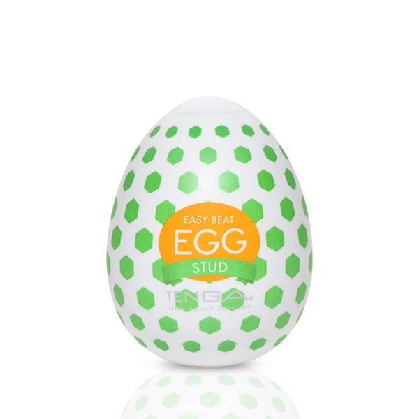 Мастурбатор-яйцо Tenga Egg Stud с шестиугольными выступами SO5495 SO5495 фото