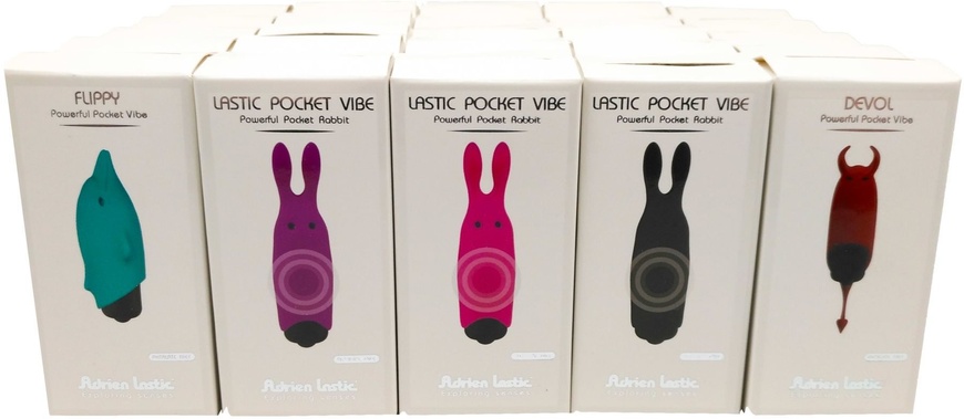 Набор вибраторов Adrien Lastic Pocket Vibe (25 штук) AD90506 AD90506 фото