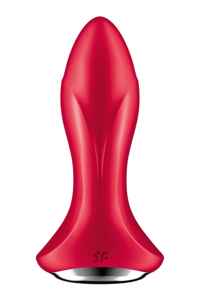 Анальная смарт-вибропробка с жемчужным массажем Satisfyer Rotator Plug 1+ Red SO6277 SO6277 фото