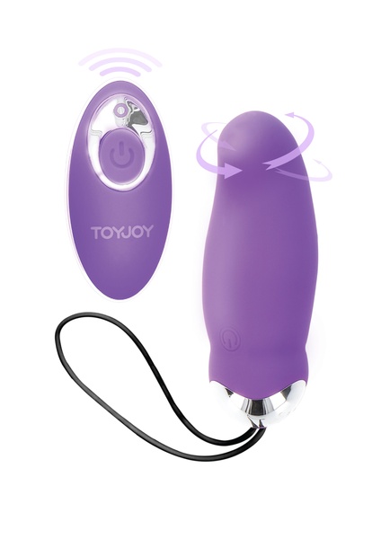 Віброяйце з ротацією TOY JOY 8.9х3.1 см., TJ10652