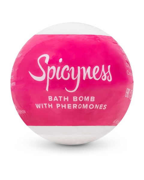 Бомбочка для ванни з феромонами Obsessive Bath bomb with pheromones Spicy LMO411087 фото