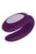 T360119 вібромасажер для пар SATISFYER DOUBLE JOY PURPLE , T360119