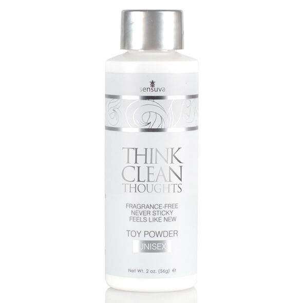 Пудра для догляду за іграшками Sensuva Think Clean Thoughts Toy Powder (56 г) , SO4467 SO4467 фото