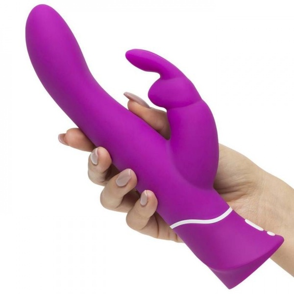 Вібратор кролик Happy Rabbit Curve Thrusting Rechargeable Rabbit Vibrator , FS79369