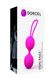 Вагинальные шарики Dorcel Dual Balls Magenta, диаметр 3,6см, вес 55гр Розовый SO2699 SO2699 фото 3