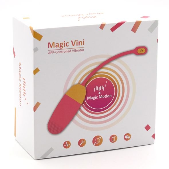 Смарт-виброяйцо Magic Motion Vini Orange, управление со смартфона SO4481 SO4481 фото