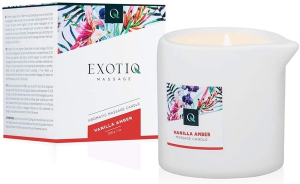 Масажна Свічка Exotiq Massage Candle Vanilla 200g , 215647