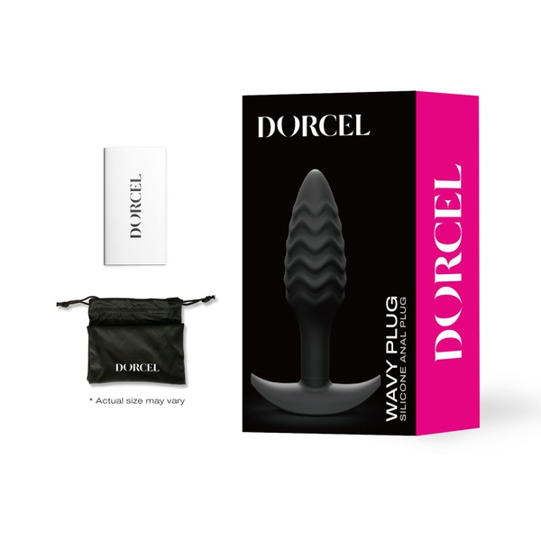 Анальная пробка Dorcel WAVY PLUG, диаметр 3 см, силикон SO8288 SO8288 фото