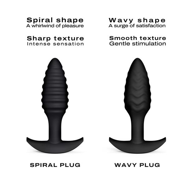 Анальна пробка Dorcel WAVY PLUG, діаметр 3 см, силікон , SO8288 SO8288 фото