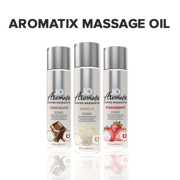 Натуральное массажное масло System JO Aromatix — Massage Oil — Vanilla 120 мл SO6769 SO6769 фото