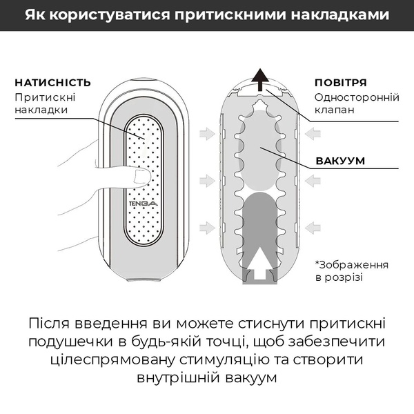 Вібромастурбатор Tenga Flip Zero Electronic Vibration Black, змінна інтенсивність, розкладний Чорний, SO2445 SO2445 фото