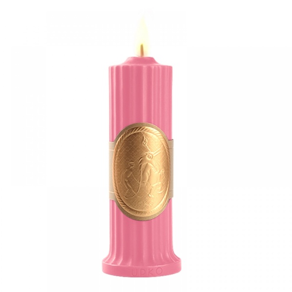 Свічка низькотемпературна рожева Low temperature wax candle 150 г LMOU62916 фото