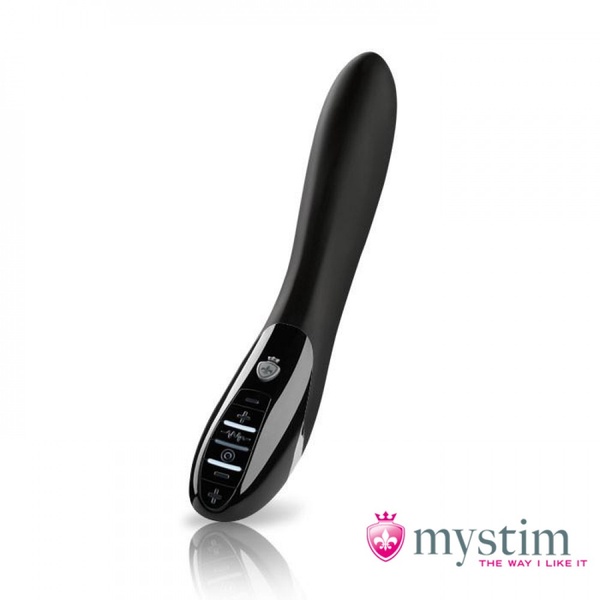 Вібратор з електростимуляцією MYSTIM Electric Eric E-Stim Vibrator-Black , MS46682