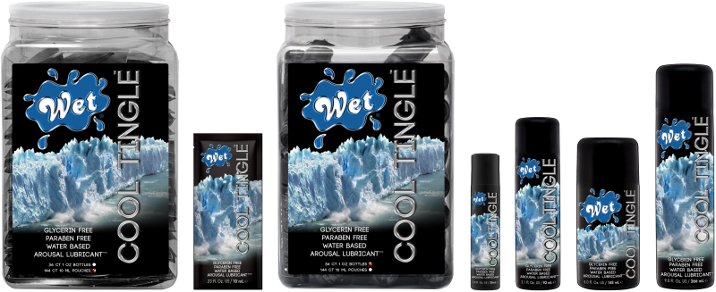 Сужающий лубрикант с эффектом охлаждающего покалывания Wet Cool Tingle 148 мл , WT43072