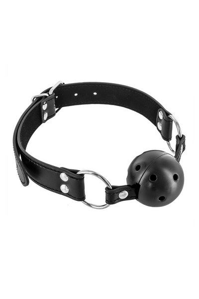 Воздухопроницаемый кляп Fetish Tentation Rigid Gag Ball SO3732 SO3732 фото