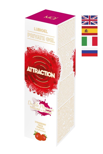 Жидкий вибратор MAI LUBIGEL LIQUID VIBRATOR STRAWBERRY , T252102