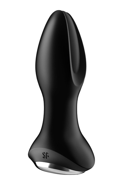 Анальна смарт вібропробка із перлинним масажем Satisfyer Rotator Plug 2+ Black , SO6279 SO6279 фото