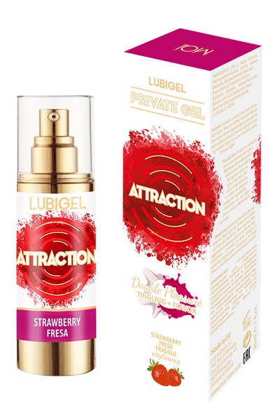 Жидкий вибратор MAI LUBIGEL LIQUID VIBRATOR STRAWBERRY , T252102