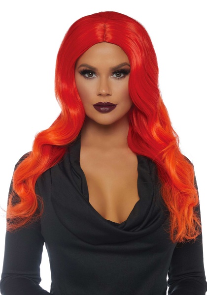 Руда перука омбре Leg Avenue Ombre long wavy wig, довга, локони, 61 см , SO7938 SO7938 фото