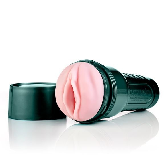 Мастурбатор з вібрацією Fleshlight Vibro Pink Lady Touch, три віброкулі, стимулювальний рельєф Рожевий, F17347 F17347 фото