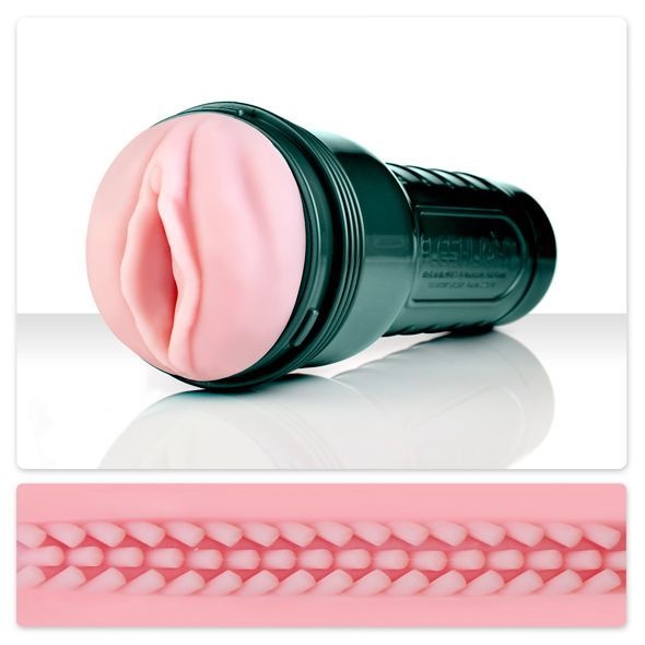 Мастурбатор с вибрацией Fleshlight Vibro Pink Lady Touch, три вибропули, стимулирующий рельеф Розовый F17347 F17347 фото