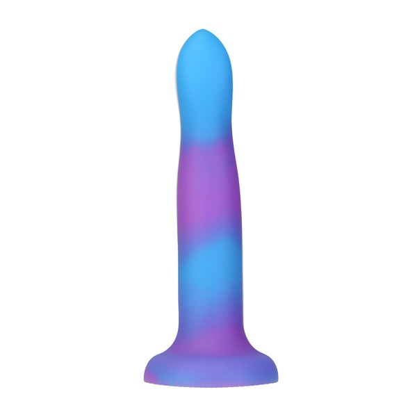 Фалоімітатор, що світиться в темряві, ADDICTION Rave 8″ Glow in the Dark Dildo Blue Purple, 20,3 см , SO6851 SO6851 фото