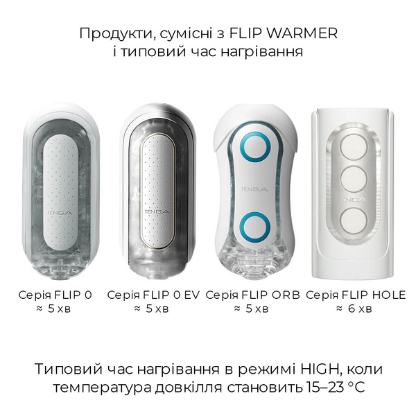 Набор мастурбатора с нагревателем Tenga Flip Zero Red + Flip Warmer SO4720 SO4720 фото