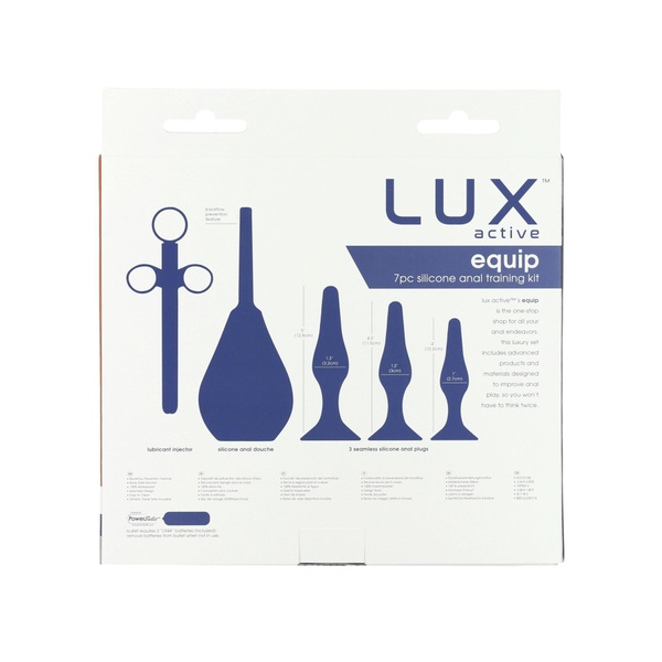 Набір анальних іграшок для новачків Lux Active – Equip – Silicone Anal Training Kit , SO5570 SO5570 фото