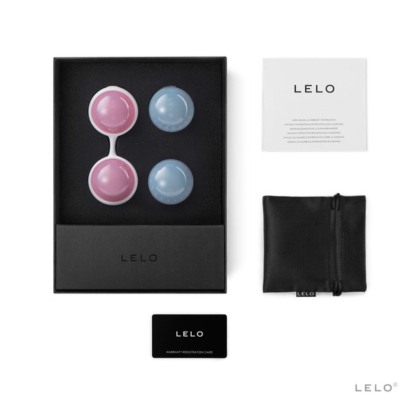 Набор вагинальных шариков LELO Beads Mini, диаметр 2,9 см, изменяемая нагрузка, 2х28 и 2х37 г SO8083 SO8083 фото