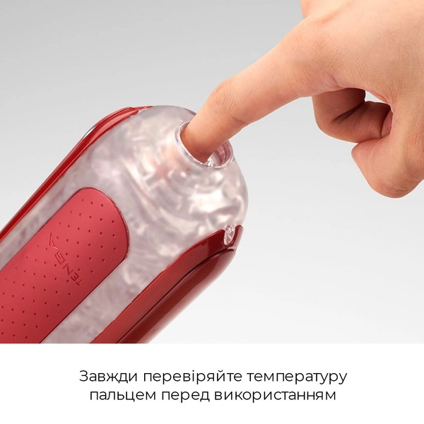 Набір мастурбатора із нагрівачем Tenga Flip Zero Red + Flip Warmer , SO4720 SO4720 фото