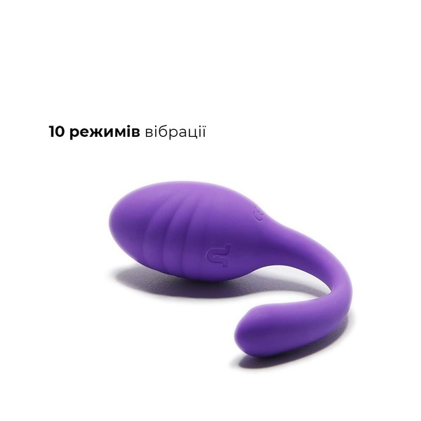 Віброяйце зі стимулятором клітора Adrien Lastic Smart Dream II з пультом LRS, можна під одяг , AD11833 AD11833 фото